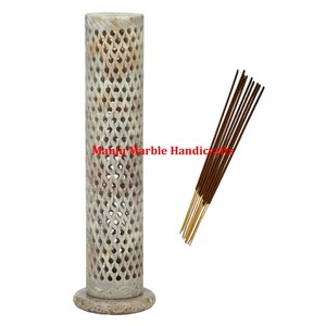 Natural Production Best Product Available Soapstone Hand Curved Incense <b>Burner</b> And Stick Holder For Hindu Religious Gift Purpose - Product Image 4