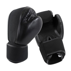 Gants de boxe professionnels en cuir pour hommes, 12 oz, ajustables avec sangle, pour entraînement et combat – Vente chaude - Product Image 2