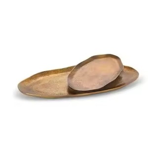 Serving Metal Chocolate Tray Stainless Steel Dessert Serving Tray Candy <b>Display</b> Plate Dining <b>Table</b> Use - Product Image 2