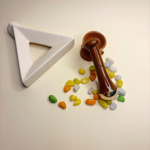 Masajeador facial y corporal Senoras con mango de madera Kansa o bronce, el más vendido, masajeador manual dual para tensar la piel 2026 - Product Image 1