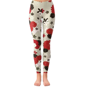 Legging de yoga et de sport long, uni, taille mi-haute, extensible, confortable et respirant, pour fitness et entraînement en salle de sport, qualité supérieure - Product Image 2