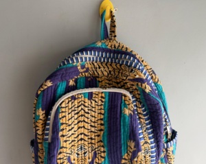 Sac fourre-tout carré en coton bohème vintage avec imprimé tigre, design à panneaux, fermeture éclair, usage quotidien, cadeau pour elle - Product Image 4