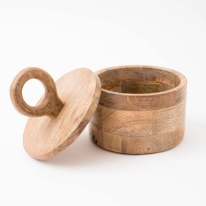 Recipiente de Almacenamiento de Alimentos de Madera de Gran Capacidad, el Más Vendido, para Organización de Estantes de Cocina y Almacenamiento Decorativo en la Despensa - Product Image 3