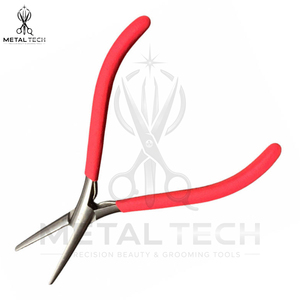 Pinzas Reutilizables de Acero Inoxidable con Doble Resorte para Remover Anillos Micro, Pinzas Profesionales para Extensiones de Cabello al por Mayor - Product Image 6
