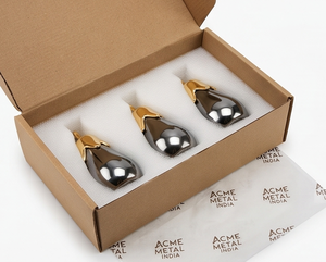 Eggplant Brinjal Shaped Metal Salt and Pepper Shakers Set For Kitchen Restaurant Novelty Storage Holders Durable Standing Type - Product Image 5