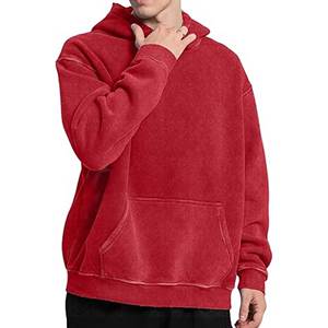 Sudadera con Capucha Personalizada Estilo Vintage con Lavado Ácido, Sudadera Oversize de Gran Gramaje, Marca Privada, Ropa Urbana al por Mayor - Product Image 2