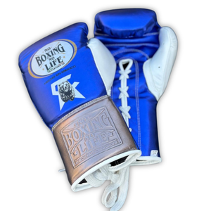 Guantes de Boxeo Personalizados No Boxing No Life para Entrenamiento y Sparring, con Cierre de Gancho y Lazo, de Cuero Genuino OEM - Product Image 2