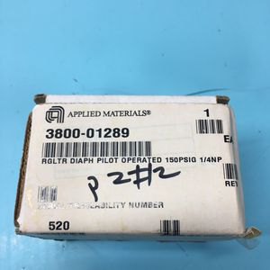 Régulateur à diaphragme AMAT 3800-01289 à commande pilote - Équipements et pièces semi-conducteurs d'occasion fiables à l'échelle mondiale - Product Image 3