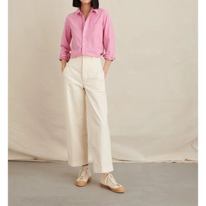 Chemise en coton pour femme grande taille à manches longues avec logo personnalisé, qualité supérieure, idéale pour le fitness, collection 2026 - Product Image 3