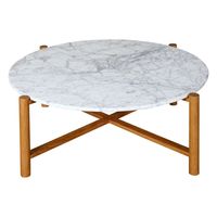 Table basse de luxe Rosso avec matériaux de haute qualité et base robuste, table centrale contemporaine pour salon, décoration intérieure