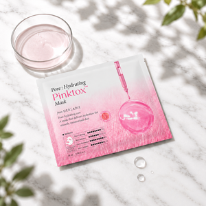 Masque en tissu hydratant Pinktox pour les pores, sérum facial en patch pour une hydratation profonde et un confort cutané - Product Image 1
