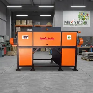Machine de broyage FRP la plus vendue, à double arbre, semi-automatique, 500 kg/h, électrique, pour usage commercial - Product Image 5