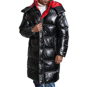 Custom logo Men's Fashion Parka Winter <b>Wind</b> <b>Breaker</b> Bundle Hooded Long Puffer Down Jacket for Men top quality design for men - Product Image 4