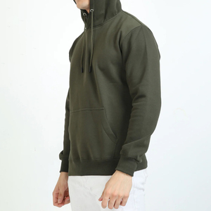 Vente en gros usine – Sweat à capuche d'hiver pour homme, élégant, athlétique, écologique, respirant, en molleton 100 % coton, vêtement thermique - Product Image 3