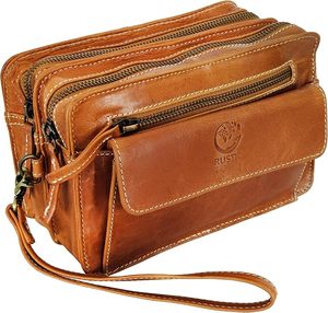 Maletín de Cuero Genuino de Alta Gama Personalizado para Portátil, Estilo Vintage para Hombre, Bolso de Hombro para Negocios, de Lujo, con Cierre y Forro de Algodón - Product Image 1