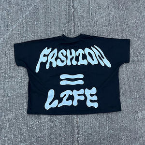 Camiseta de Manga Corta con Cuello Redondo, Estampado Digital, 100% Algodón, Estilo Urbano, Personalizada, para Hombre, Talla Grande, Transpirable y Ecológica - Product Image 2