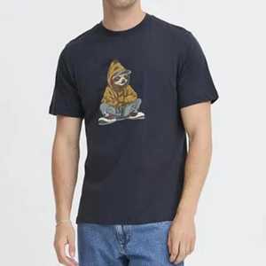 ผู้ผลิตเสื้อยืด OEM ผู้ชายโดยตรงจากปากีสถาน เสื้อยืดผู้ชายออนไลน์ ผ้าฝ้าย 100% เสื้อยืดโอเวอร์ไซส์สำหรับฤดูร้อน เสื้อยืดพิมพ์ลายตามสั่ง ฯลฯ - Product Image 1