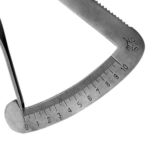 Calibrador de resorte Iwanson n.º 2 de acero inoxidable, instrumento de medición dental y de ortodoncia, herramienta de precisión con agarre ergonómico manual - Product Image 6