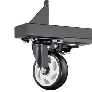 Carrello Porta Sedie Pieghevole Multifunzione con Capacità di 400 LBS, per 42 Sedie e 12 Tavoli, Carrello Premium per un Trasporto Comodo - Product Image 5