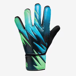 Adjustable Breathable <b>Waterproof</b> PU Leather <b>Kids</b> Goalkeeper <b>Gloves</b> with Hook Loop Closure Customizable Design Wholesale Price - Product Image 3