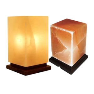 Sel rose de l'Himalaya avec motif en forme de bloc, lampe en sel de haute qualité disponible ici - Sián Enterprises - Product Image 3