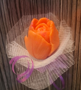 Handmade Soy Wax Flower <b>Candle</b>-Eco-Friendly Smokeless Non-Toxic Scented <b>Candle</b> for Christmas & Easter Holiday Home Decoration - Product Image 4