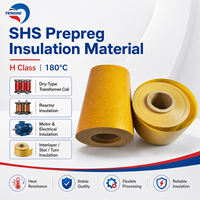 Panneau isolant composite en fibre de verre/fibre de polyester SHS avec gaine en fibre de polyester (préimprégné DMD) pour type sec classe H