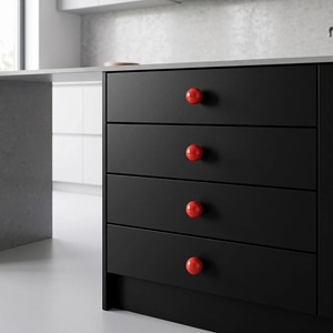 Modern <b>Ceramic</b> Kitchen Drawer <b>Knobs</b> and Pulls Handcrafted Multi-piece Package for Furniture Hardware - Product Image 3
