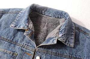 Oem Serviced High Street 2026 Genuine Custom Made Women Cotton Denim Knitted Breathable High Quality Outdoor Winter Jacket - Product Image 6