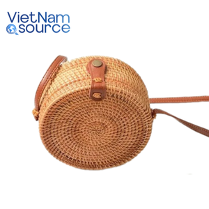 Sacs de luxe faits à la main en jonc de mer Écologique Femmes Fourre-tout Sacs de mode Vente en gros-Artisanat Vietnam Source - Product Image 3