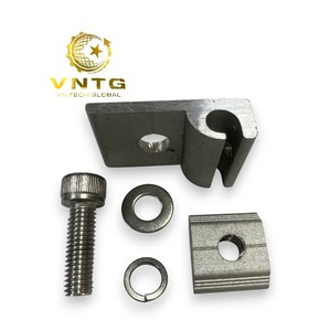 Kit de fixation au sol solaire en aluminium VNTG 42 mm avec clip et attaches en SUS304 pour système de montage - Product Image 3