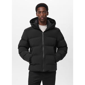 Blouson matelassé décontracté pour homme, nouveau style, manteau rembourré tendance, épais et chaud, coupe-vent, personnalisable avec logo, OEM - Product Image 6