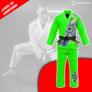 Custom Color Cotton Jiujitsu Uniform BJJ Judo Gi Kimono Judo Suit for Martial Arts Low Price Judo Uniform - Product Image 6