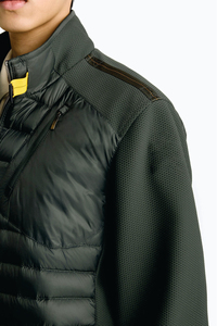 Men's Winter <b>Long</b> <b>Waterproof</b> Canvas Puffer <b>Jacket</b> with Stand Collar Wool Blend OEM Service - Product Image 6