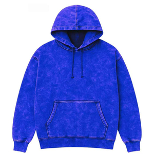 Sweat-shirt à capuche pour homme 100% coton French Terry, coupe ample, décontracté, pour l'automne - Product Image 6