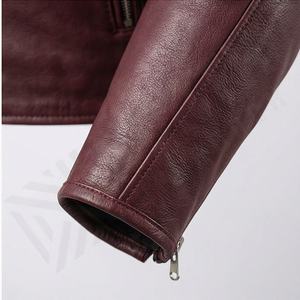 Veste de course rétro NAI-0917A XL en cuir véritable, veste de motard, vêtements de sport, vêtements de moto pour adulte, couleur personnalisable - Product Image 6