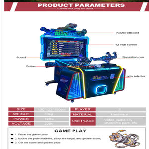 Coin Operated Robot <b>Claw</b> Arcade <b>Machine</b> 2 Player <b>Game</b> High Definition Screen Intelligent Mechanical Arm Capsule Toy Vending <b>Game</b> - Product Image 2