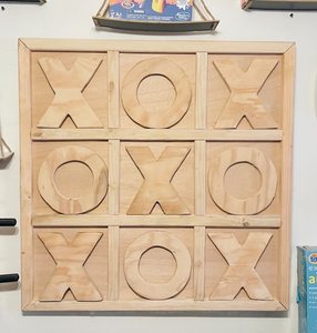 Juego de rompecabezas redondos y cruzados, hechos a mano, de madera ecológica, tamaño personalizado - venta al por mayor, artesanía india - Product Image 1