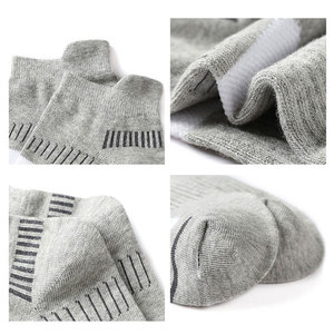 Ankle <b>Socks</b> For Running Quick Dry Breathable Spandex Polyester Summer Sports <b>Socks</b> With Striped Design Adult Size - Product Image 6