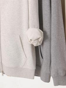 Sudadera con Capucha de Alta Calidad, Corte Regular, Ecológica, Transpirable, para Hombre, de Felpa Gruesa, con Logotipo Estampado - Product Image 4