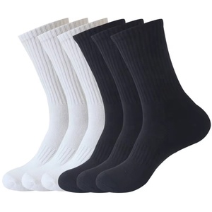 Calcetines Deportivos Tri Pro Sports TPS-35 Blancos, Transpirables, de Algodón Tejido, de Secado Rápido, Antideslizantes, con Logotipo Personalizado, para Yoga, Baloncesto, Talla XL - Product Image 3