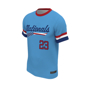 Breathable Moisture Wicking Crew Neck Baseball Jersey Half Sleeve Custom Athletic Team Uniform Sports <b>Shirt</b> Summer 100% - Product Image 4