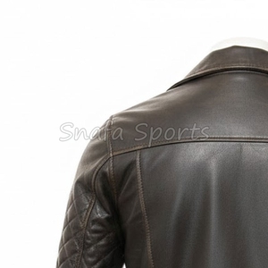 Chaquetas de Cuero Genuino para Hombre, Diseño 2026, Totalmente Personalizadas, Hechas en Sialkot, Pakistán - Product Image 6