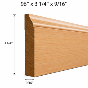Perfiles de Moldura de Madera Sólida Premium para Cornisas, Zócalos, Puertas, Ventanas y Decoración de Interiores OEM ODM - Product Image 2