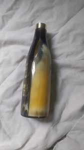 Chope à boire en corne de bœuf Viking pour bière, cidre, vin, verre à shot, ouvre-bouteille, 100% étanche, naturel, zara Enterprises - Product Image 2