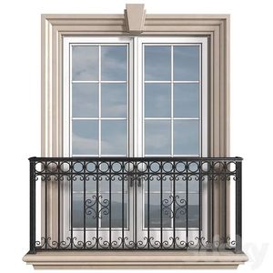 Balustrades et rampes en fer forgé sur mesure, rampes décoratives pour balcon et escalier, rampes métalliques extérieures pour villa et maison - Product Image 1