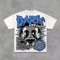 T-shirt personnalisé pour homme en jersey simple 100 % coton à manches courtes, col ras du cou, mode estivale, écologique, séchage rapide, grammage lourd, impression sérigraphique