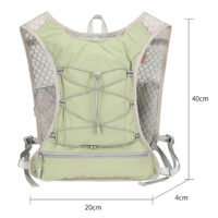 Sac à dos d'hydratation léger personnalisé en polyester pour la course à pied, le trail, le marathon et le cyclisme – Vente en gros OEM