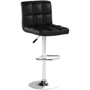 Set di 2 Sgabelli da Bar Girevoli Regolabili in Pelle PU con Schienale, Comodi ed Eleganti - Product Image 4