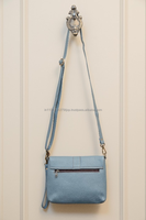 Nouvel arrivage de sac à bandoulière élégant en cuir recyclé multicolore sac à main en cuir de haute qualité sacs à bandoulière latéraux colorés pour femmes